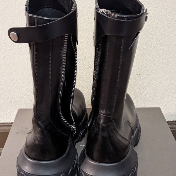 RICK OWENS CREEPER BOZO TRACTOR BOOTS main image 6